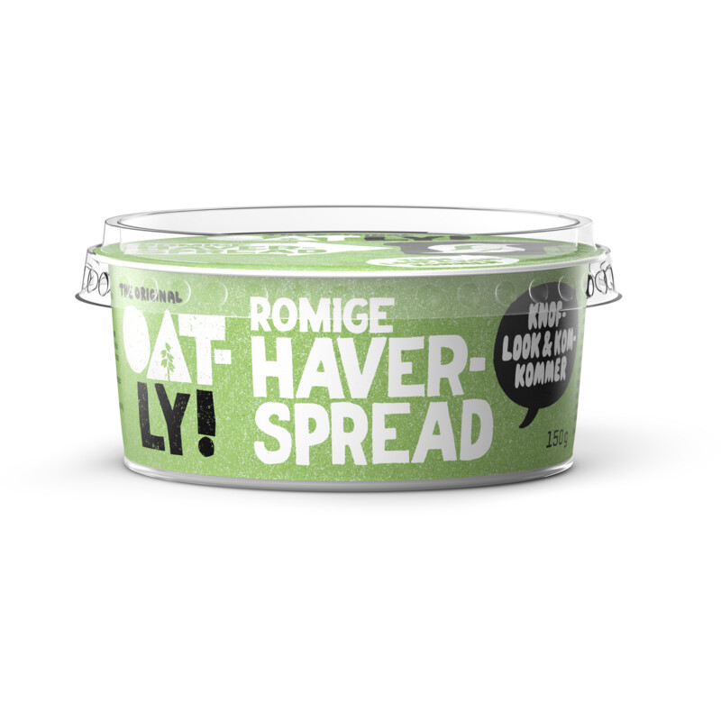 Een afbeelding van Oatly! Haverspread komkommer knofl