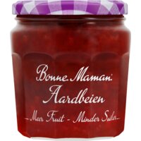 Een afbeelding van Bonne Maman Meer fruit minder suiker aardbeienjam