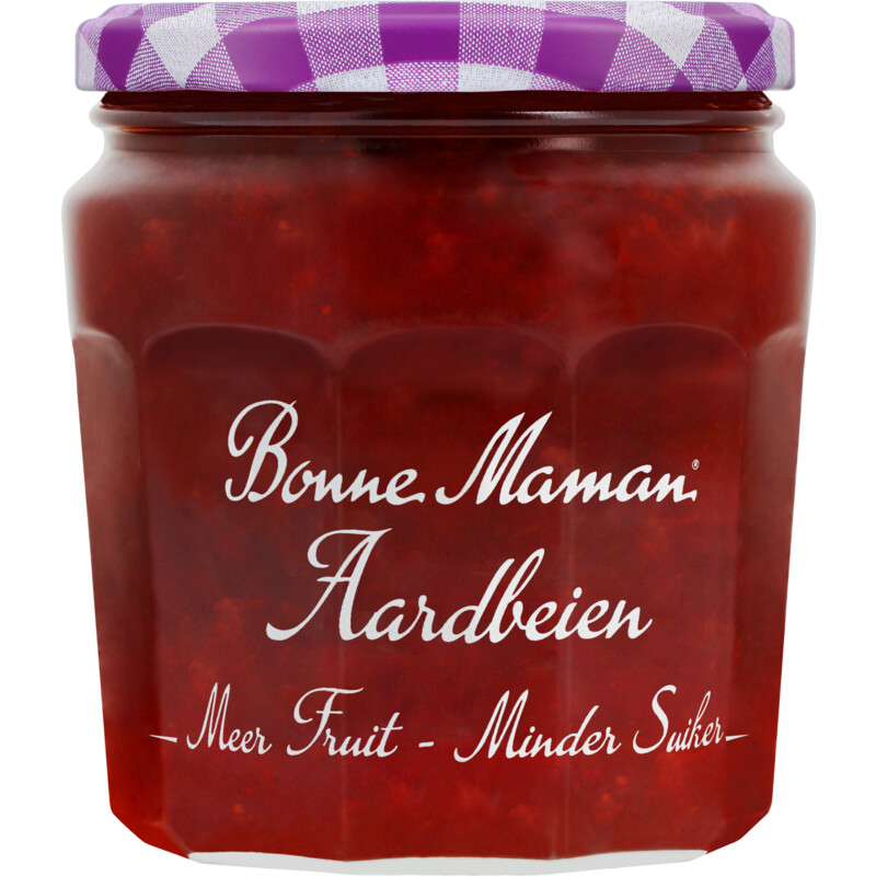 Een afbeelding van Bonne Maman Aardbeien meer fruit minder suiker