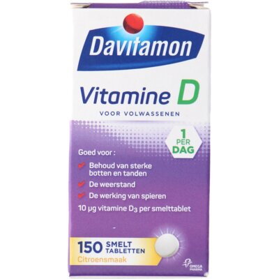 pdp-image-Davitamon Vitamine D smelttabletten citroen