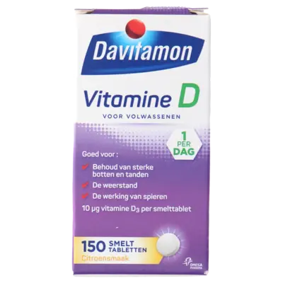pdp-image-Davitamon Vitamine D smelttabletten citroen