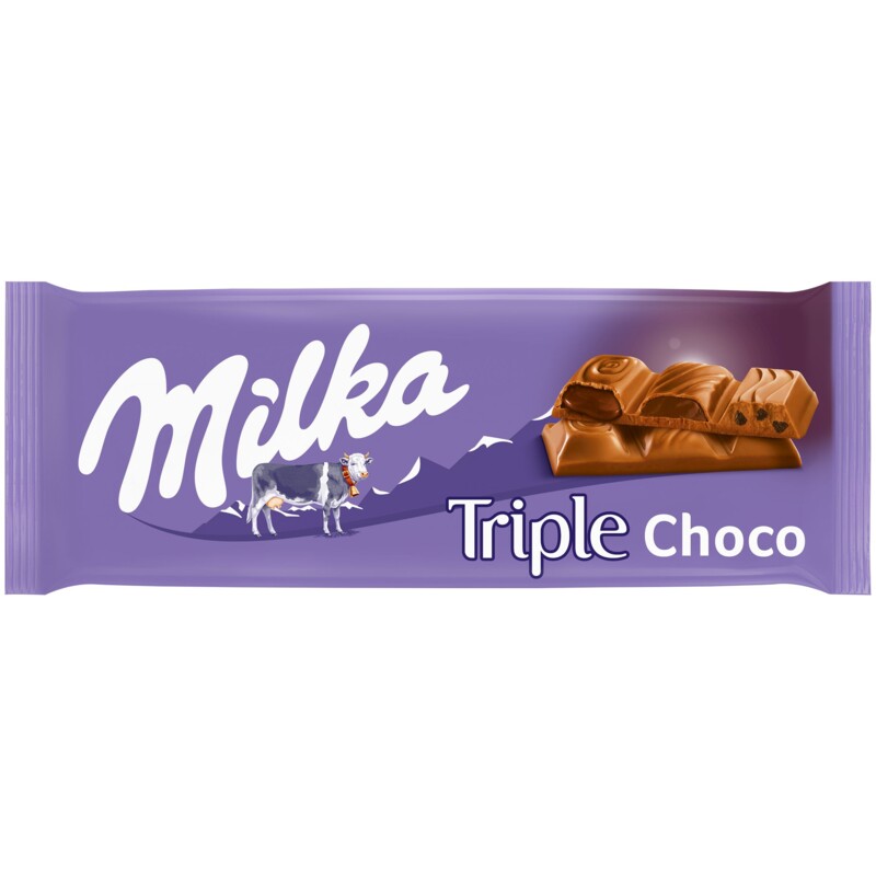 Milka Triple chocoladesmaak bestellen | Albert Heijn