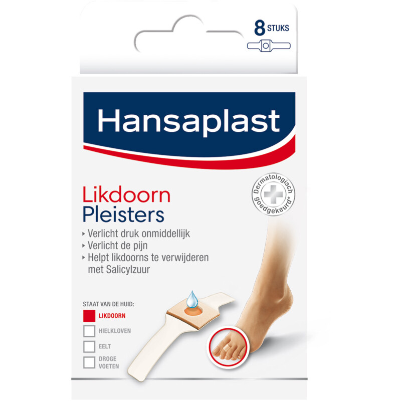 Een afbeelding van Hansaplast Likdoornpleisters