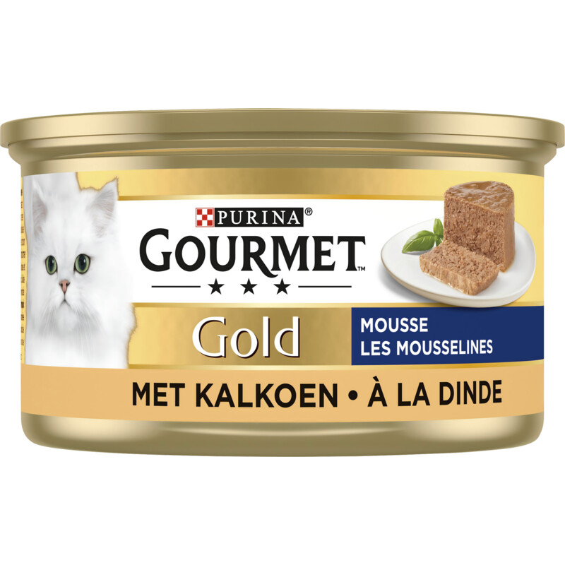 Een afbeelding van Gourmet Gold mousse met kalkoen