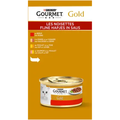 pdp-image-Gourmet Gold fijne hapjes met rund kalkoen zalm