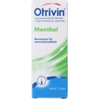 Een afbeelding van Otrivin XylometazolineHCI 1 mg/ml Menthol
