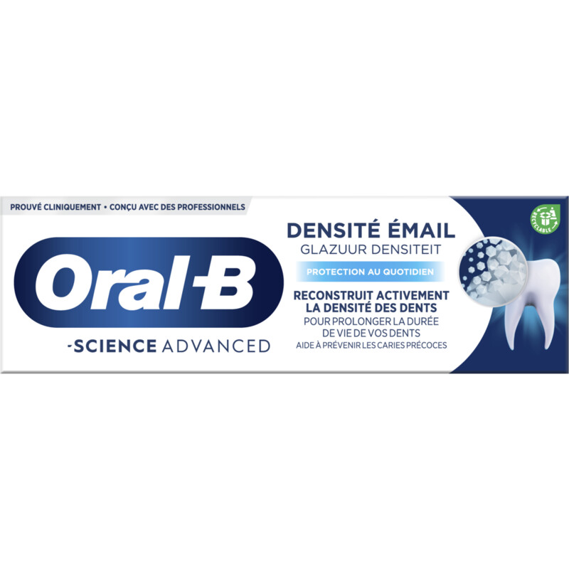 Een afbeelding van Oral-B Science glazuur densiteit tandpasta