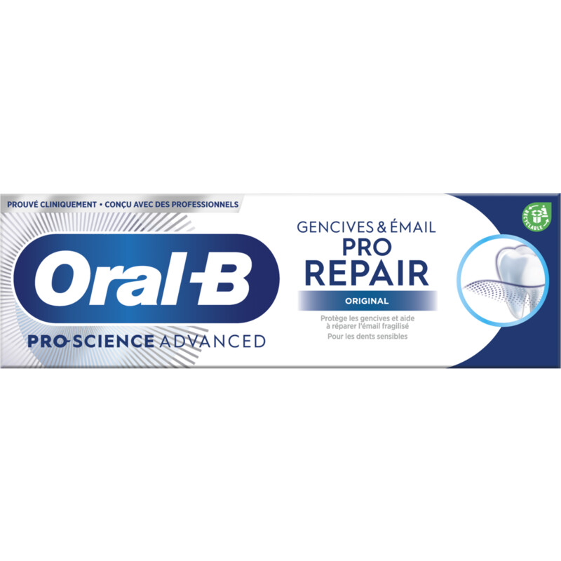 Een afbeelding van Oral-B Pro-repair original tandpasta