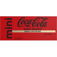 Een afbeelding van Coca-Cola Zero sugar zero caffeine 12-pack