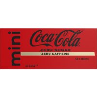 Een afbeelding van Coca-Cola Zero sugar zero caffeine 12-pack