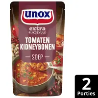 Unox Tomaat kidneybonensoep