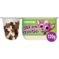 Een afbeelding van Danone Af en toetje vanilleyoghurt
