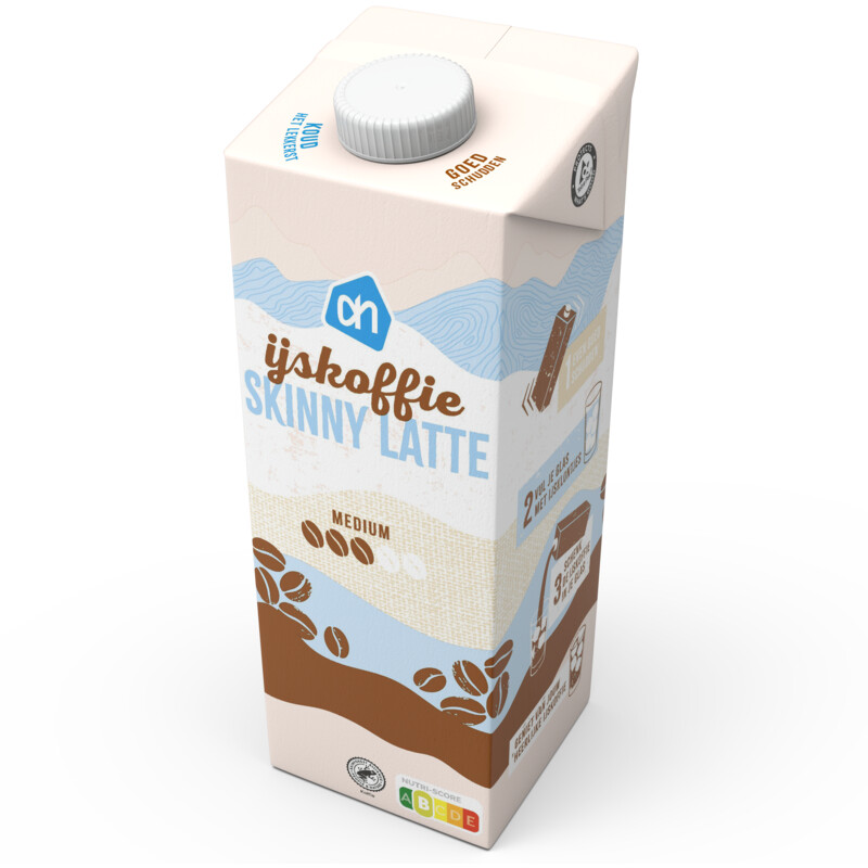 Een afbeelding van AH IJskoffie skinny latte