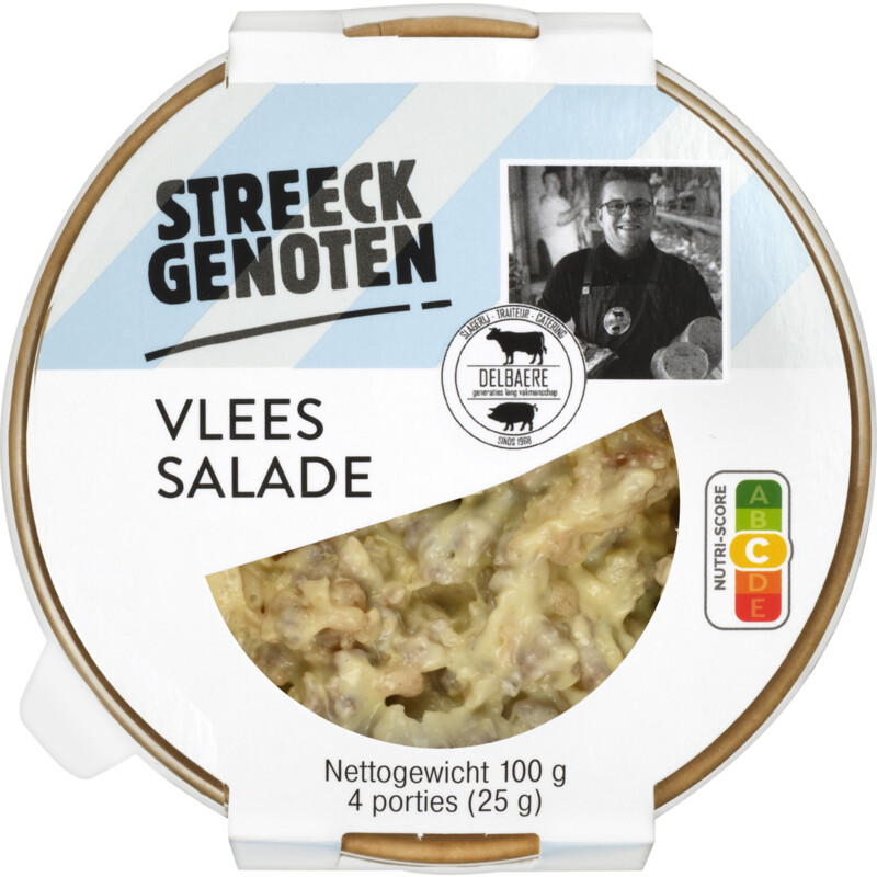 Een afbeelding van Streeckgenoten Vleessalade bel