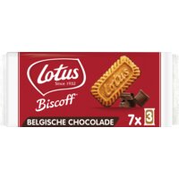 Een afbeelding van Lotus Biscoff speculoos Belgische chocola