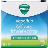 Een afbeelding van Vicks VapoRub zalf voor inhalatiedamp