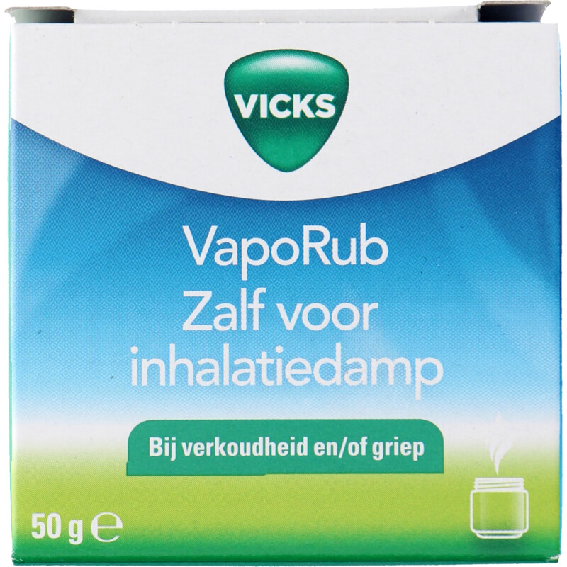 Een afbeelding van Vicks VapoRub zalf voor inhalatiedamp