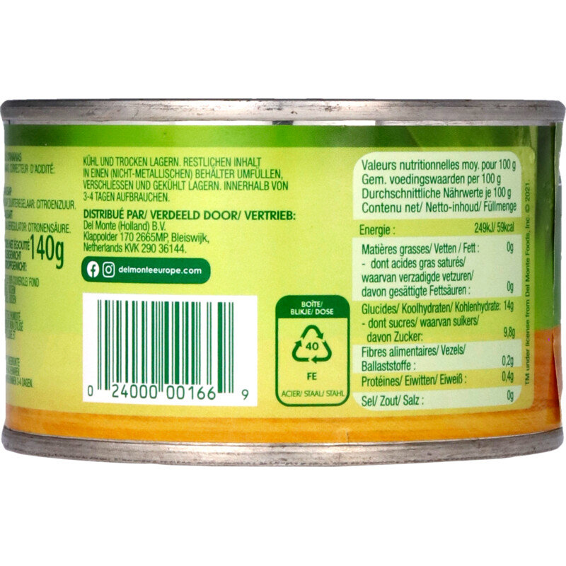 Een afbeelding van Del Monte Ananasschijven op sap