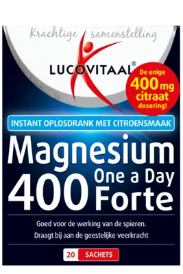 pdp-image-Lucovitaal Magnesium 400 one a day forte