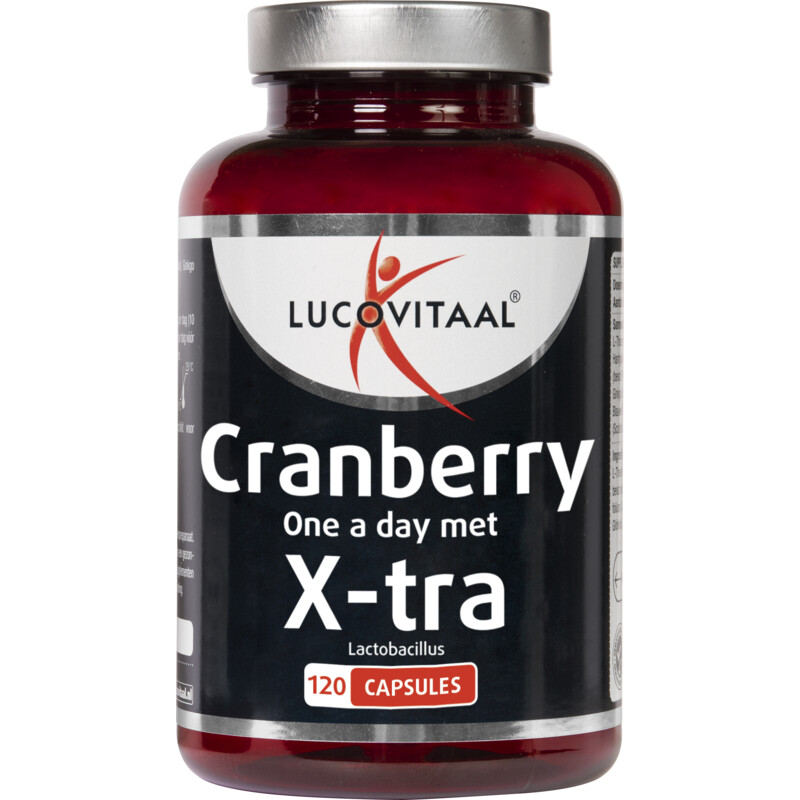 Een afbeelding van Lucovitaal Cranberry met x-tra lactobacillus