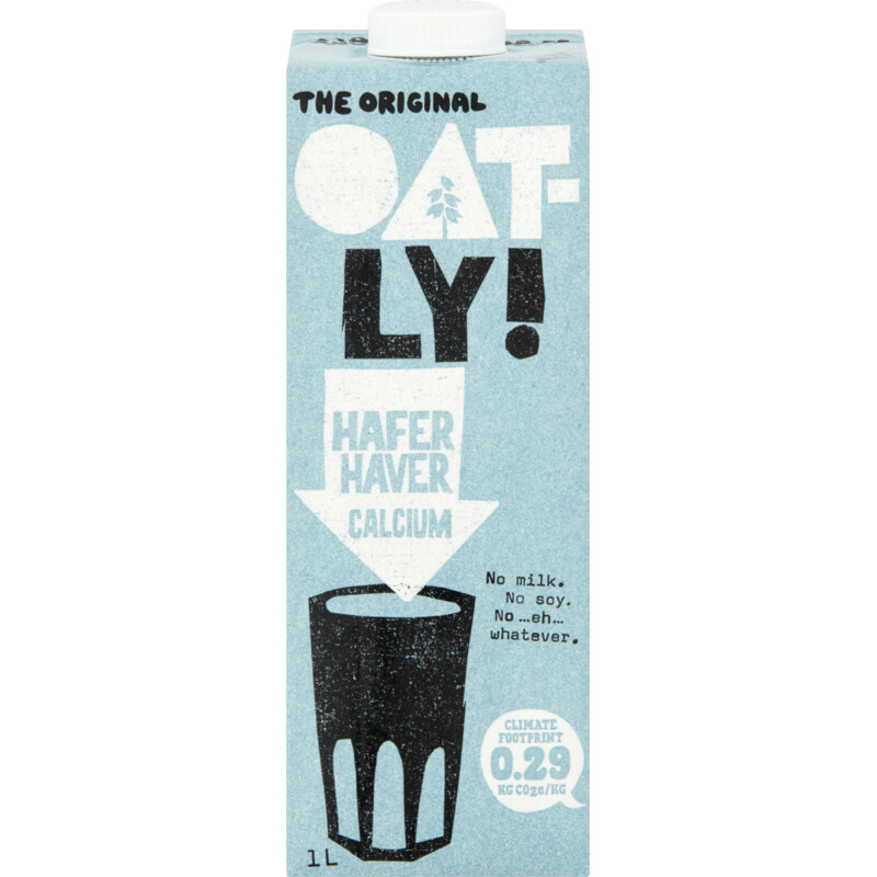 Een afbeelding van Oatly! Haverdrank calcium
