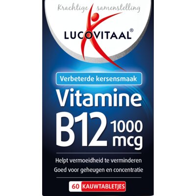 pdp-image-Lucovitaal Vitamine B12 1000mcg kauwtabletjes