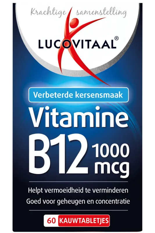 Vitamine B12 1000mcg kauwtabletjes