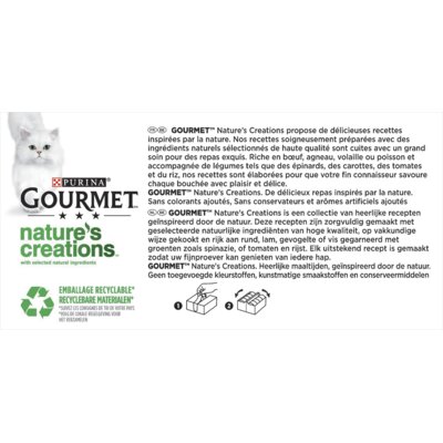 pdp-image-Gourmet Nature's creations met zeevis & tonijn