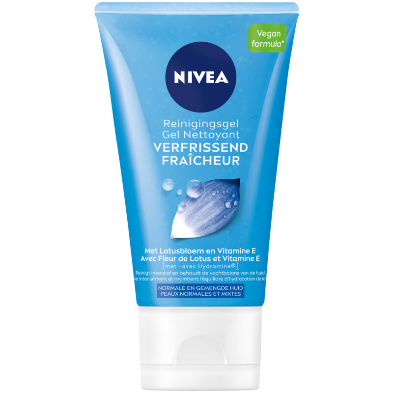 Een afbeelding van Nivea Essentials reinigingsgel norm. /gev.huid
