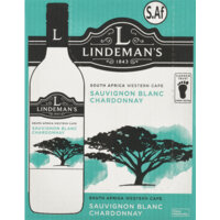 Een afbeelding van Lindeman's South Africa sauvig blc chardonnay doos
