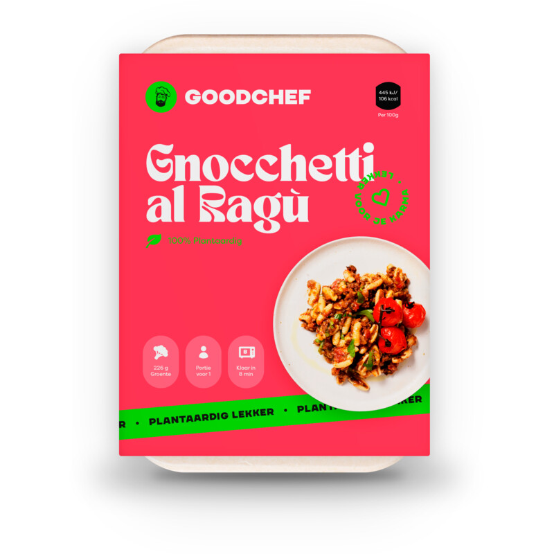 Een afbeelding van Good Chef Gnocchetti al ragù
