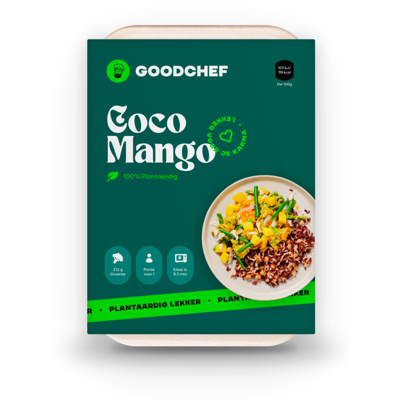 Een afbeelding van Good Chef Coco mango