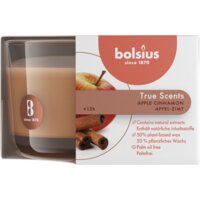 Een afbeelding van Bolsius True scents geurkaars klein appel kaneel