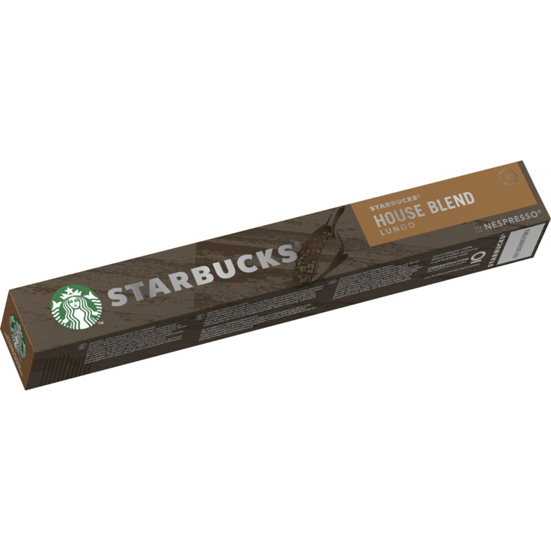 Een afbeelding van Starbucks Nespresso house blend lungo capsules