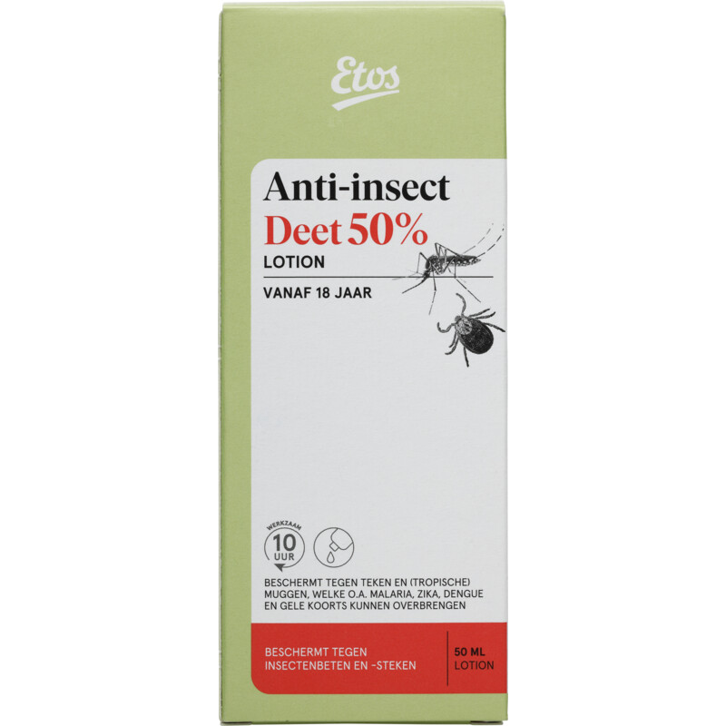 Een afbeelding van Etos Anti-insect 50% DEET lotion