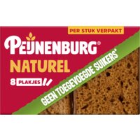Een afbeelding van Peijnenburg Ontbijtkoek naturel per stuk verpakt