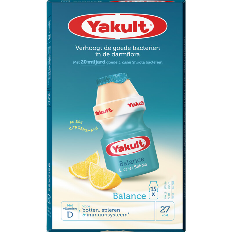 Een afbeelding van Yakult Balance 15-pack