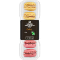 Afbeelding van Macarons framboos watermeloen en perzik