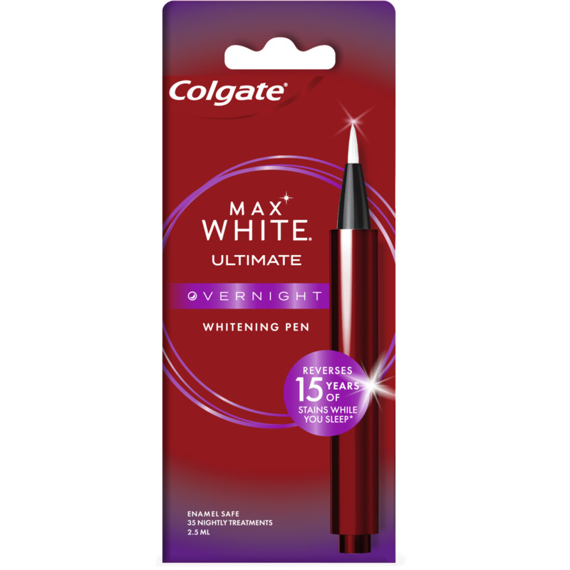 Een afbeelding van Colgate Max white overnicht whitening pen