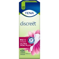 Een afbeelding van Tena Discreet ultra mini plus inlegkruisjes