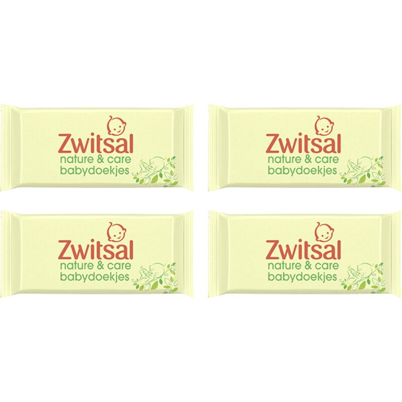 Een afbeelding van Zwitsal Nature & Care 4-pack