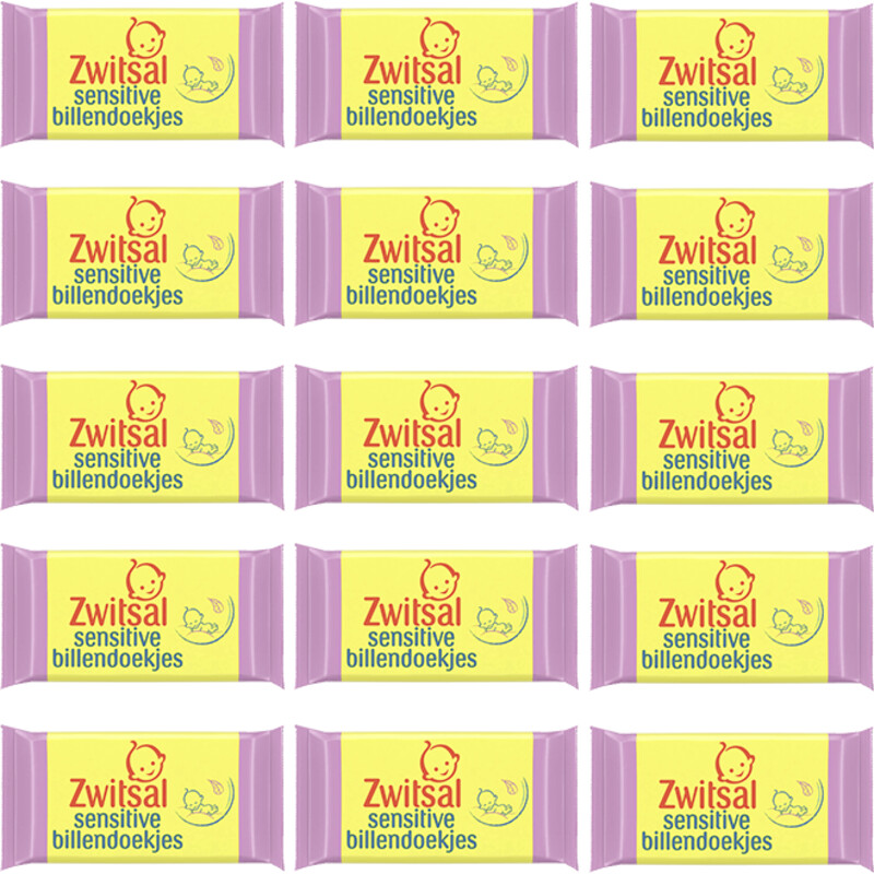 Een afbeelding van Zwitsal Sensitive 15-pack