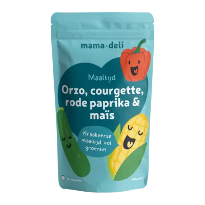 pdp-image-Mama Deli Orzo, courgette & rode paprika 8m+