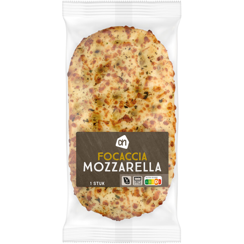 Een afbeelding van AH Focaccia mozzarella