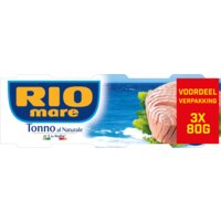 Afbeelding van Rio Mare Tonijn in water 3-pack