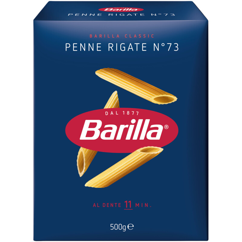 Een afbeelding van Barilla Penne rigate n.73 bel