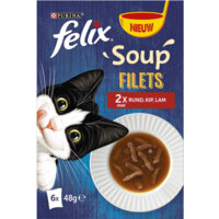 Een afbeelding van Felix Soup filets rund, kip, lam