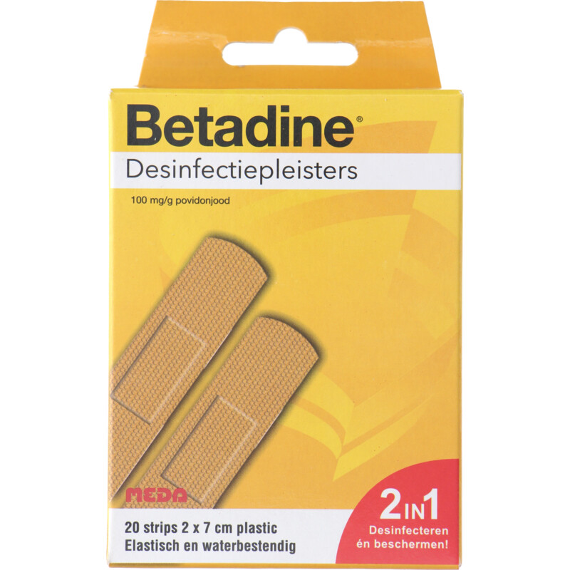 Een afbeelding van Betadine 2in1 Desinfectiepleister