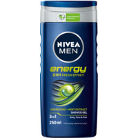 Een afbeelding van Nivea Men energy fresh effect shower gel