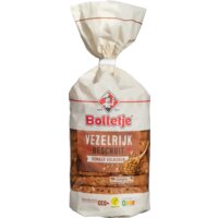 Een afbeelding van Bolletje Vezelrijk boeren beschuit volkoren